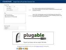 Tablet Screenshot of chartpart.com